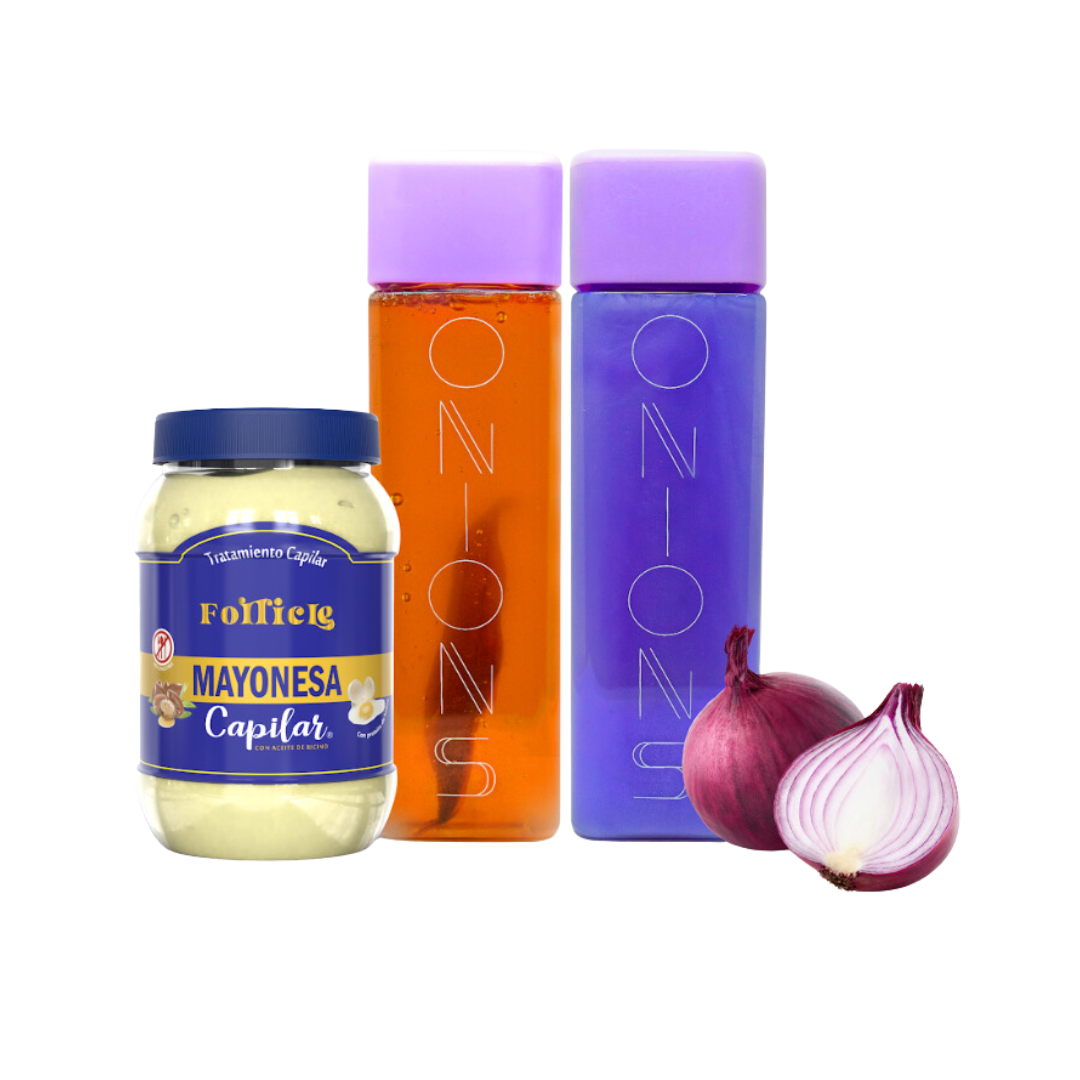 Shampoo, Acondicionador y Mayonesa